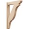 Ekena Millwork 5 1/2-in W x 26-in D x 38-in H Funston Slat Rough Cedar Woodgrain TimberThane Outlooker, Primed Tan OUTUR055X26X38FST24RCPR - alternate 1